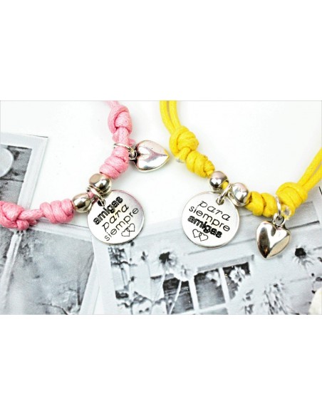 Pack pulseras amigas para siempre