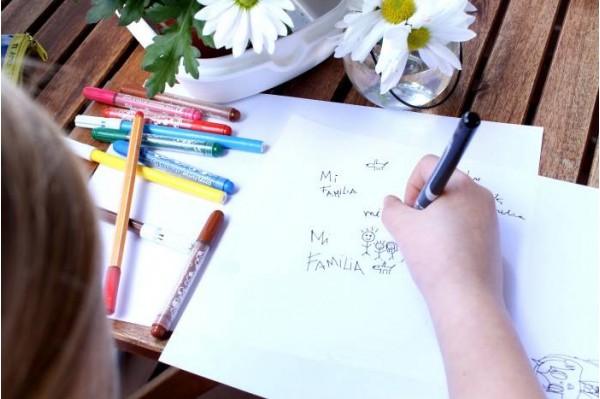 LLAVERO CON DIBUJO HECHO POR LOS NIÑOS2