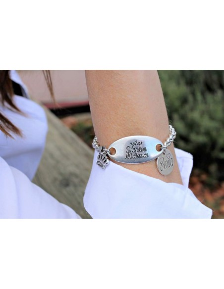 PACK PULSERA Y LLAVERO SUPER MAMA2