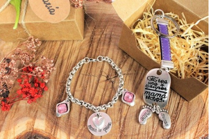 LLAVERO Y PULSERA  MAMA